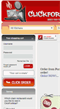 Mobile Screenshot of clickformeal.com